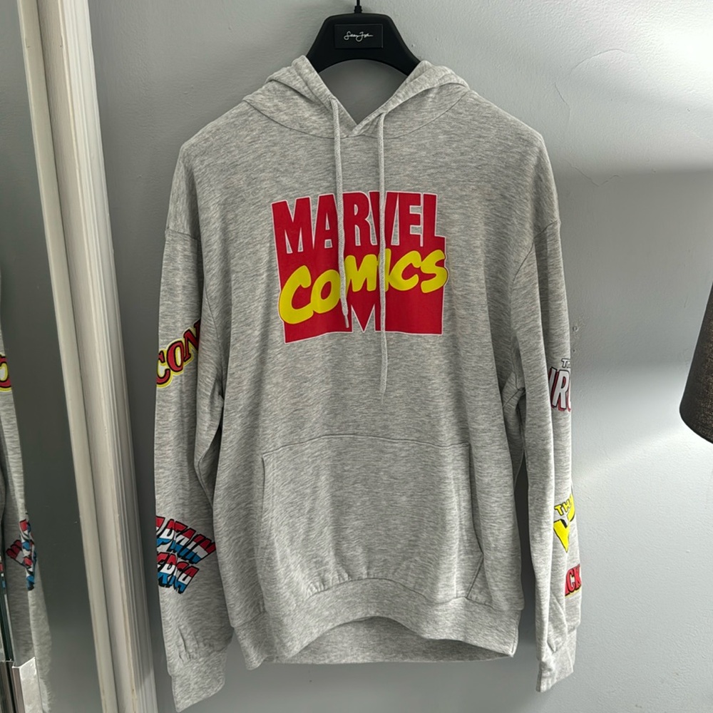 Marvel comics hoodie size large brand new never worn